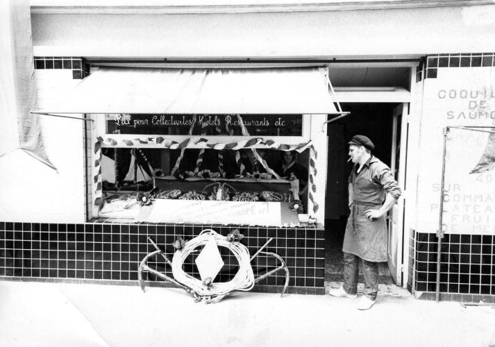 La poissonnerie en 1964