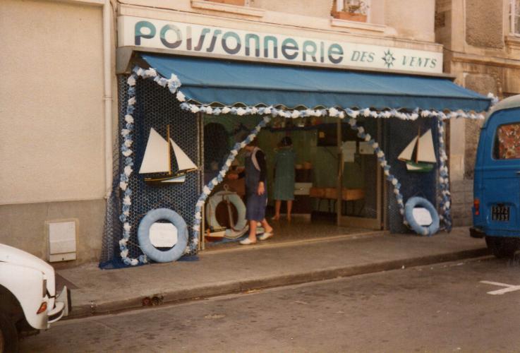 La poissonnerie en 1974